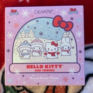 Colourpop hello kitty eye shadow palette. Snow much fun. bnib.